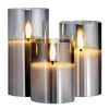 VEVOR Flameless LED Candles 3 Pack Battery Operated Candles with Remote Control