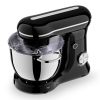 5L Electric Stand Mixer, 10 Speed Tilt-Head Food Mixer, Dough Mixer with Dishwasher Safe Stainless Steel Bowls, Dough Hook, Flat Beater