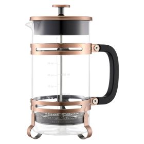 VEVOR French Press Coffee Maker, 34 Ounce 1 Liter Borosilicate Glass Coffee Press Tea Maker with Stainless Steel Filter