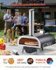 VEVOR Dual Fuel Pizza Oven Outdoor, 12 in Wood Fire & Propane Gas Pizza Oven, Pellet & Propane Pizza-Maker with Thermometer